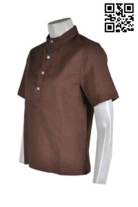 NU025 uniform top tailor made uniform company hk supplier hongkong